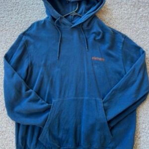 Element Men's Navy and Blue Hoodie